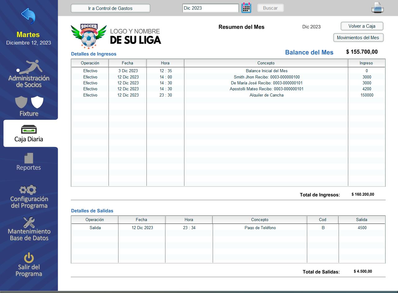 caja diaria 10